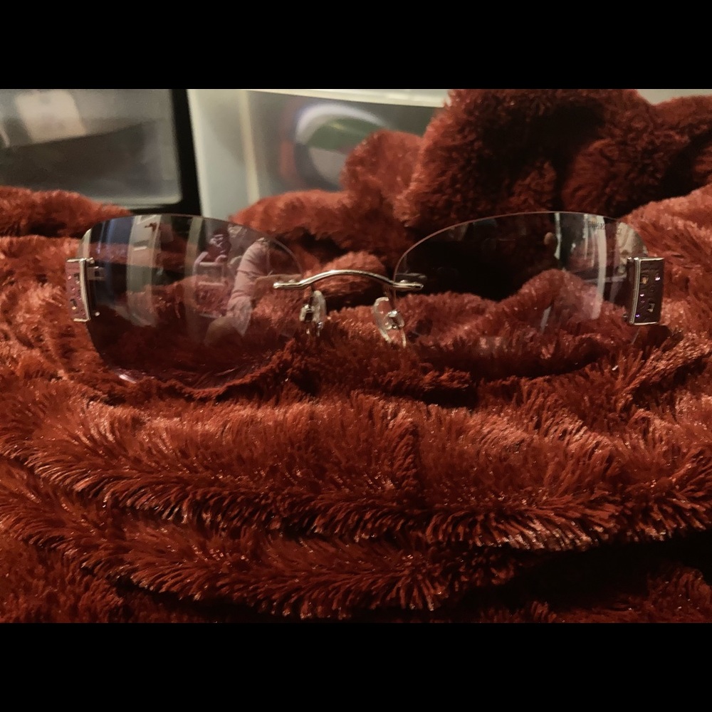 Swarovski sunglasses.purple sunglasses.
